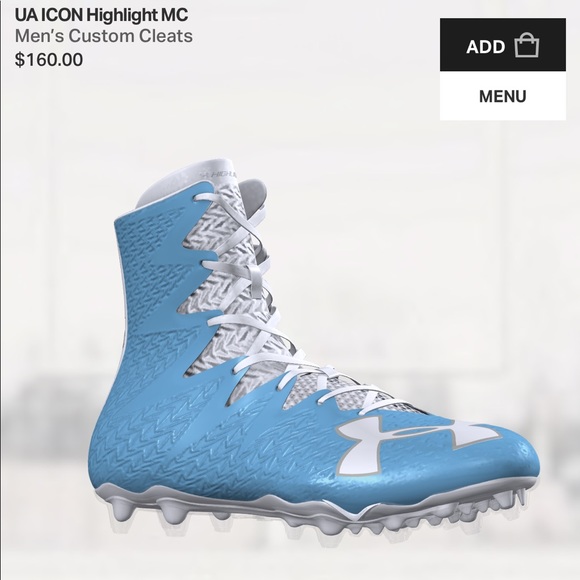 baby blue cleats